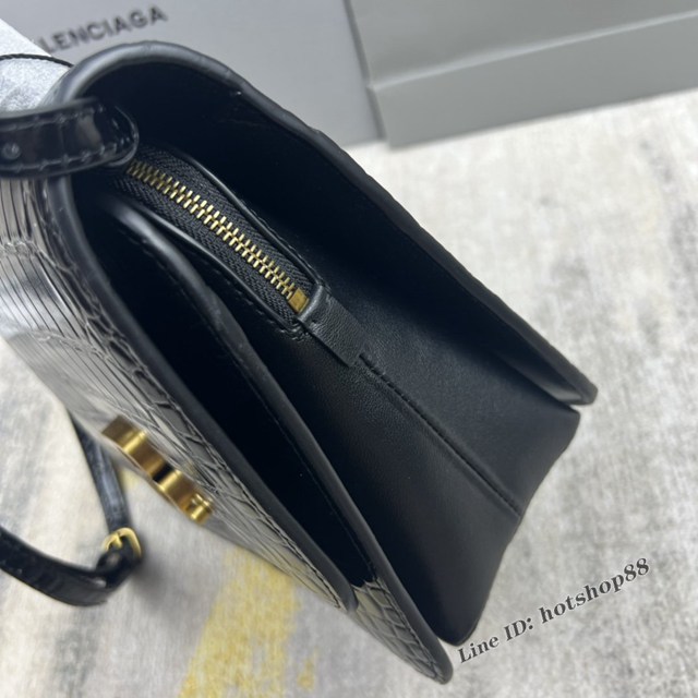 Balenciaga專櫃爆款小牛皮肩背女包 巴黎世家手提豆腐包 款號：644205 fyj1121